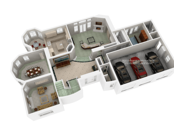 3D Floor Plan-Main Level MLS5