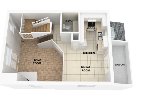 3D Floor Plan-Main1