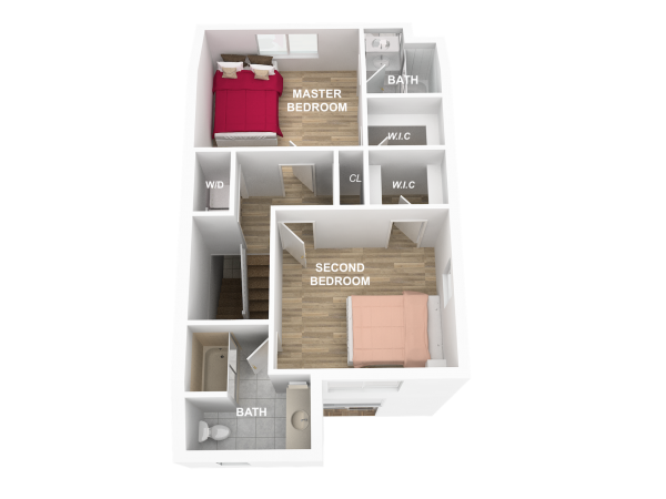 3D Floor Plan-Second4