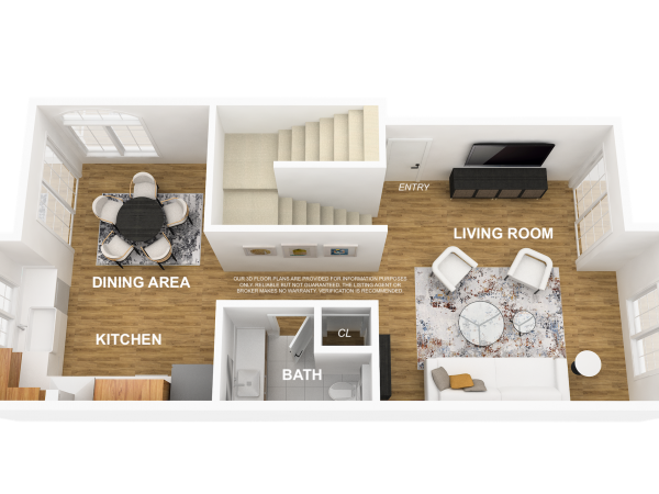 3D Floor Plan-Main Level3