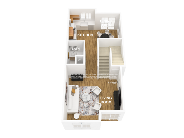 3D Floor Plan-Main Level4
