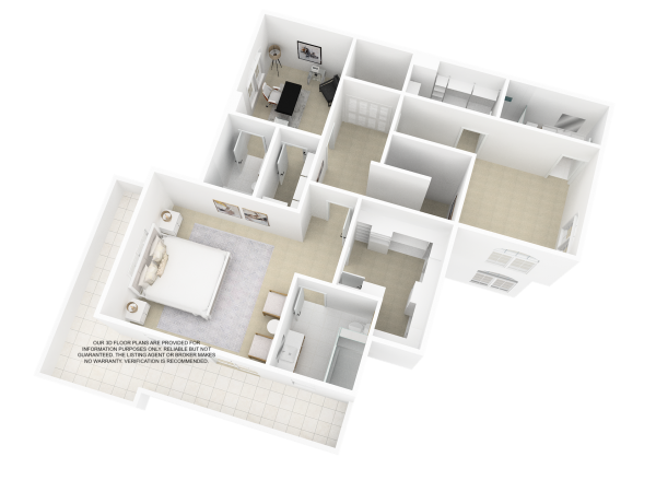 3D Floor Plan-Second Floor7