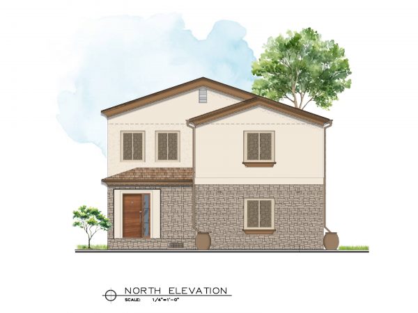 Unit 2-North Elevation