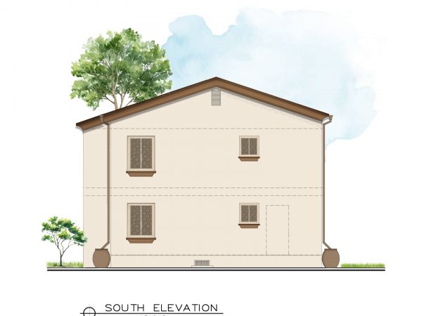 Unit 2-South Elevation
