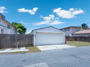 2-Car Detached Garage with Alley Access
