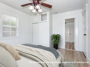 First Bedroom-Virtually Staged