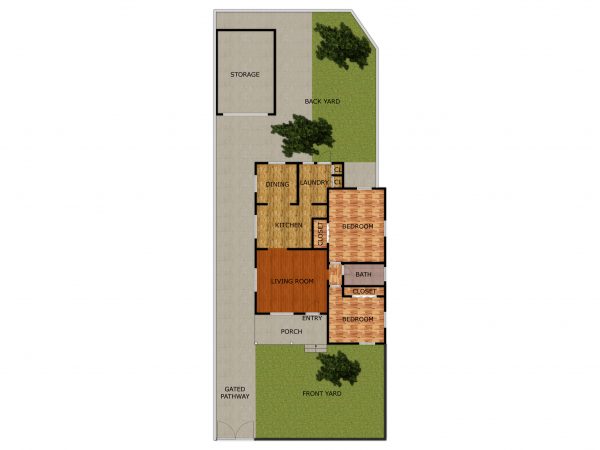 Front Unit 2D-SITE-MAP