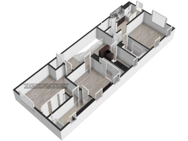 3D floor plan-Second Floor3