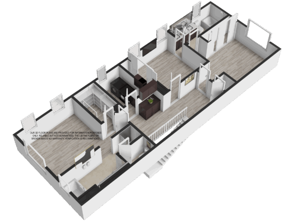 3D floor plan-Second Floor5