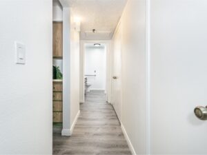 Hallway &  Laundry Closet