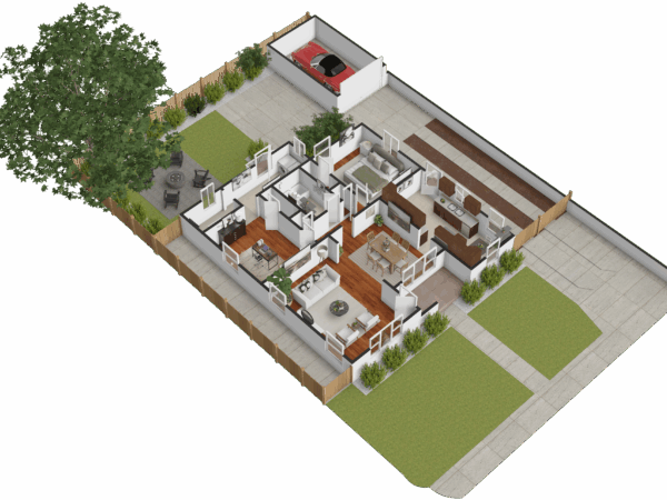 3D Site Map Floor Plan5