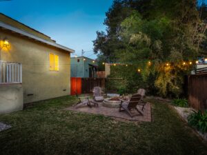 Backyard Twilight View
