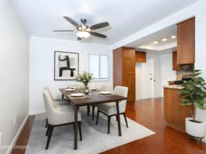 Dining Area-Virtually Staged Image