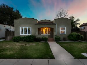 Front Exterior Twilight View