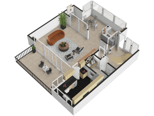 3D FLOOR PLAN-GROUND2