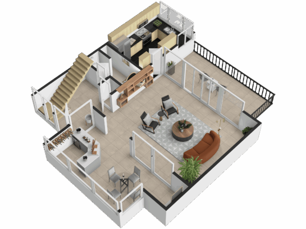 3D FLOOR PLAN-GROUND4