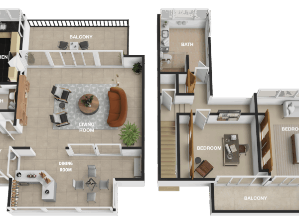 3D floor plan1