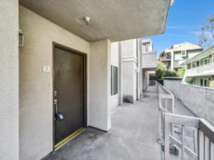 Unit#1 Exterior – Front Patio