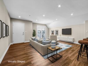 Living Room -Virtually Staged