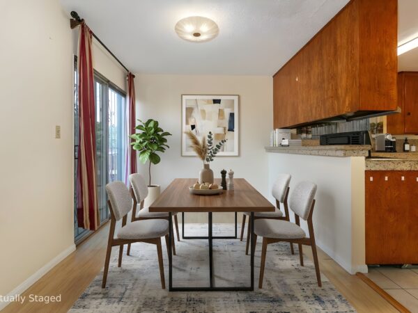 UNIT#A-Dining Area-Virtually Staged