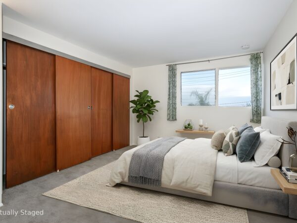 UNIT#A-FIRST BEDROOM-virtually staged