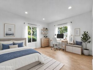Fourth Bedroom-After Virtual Staging