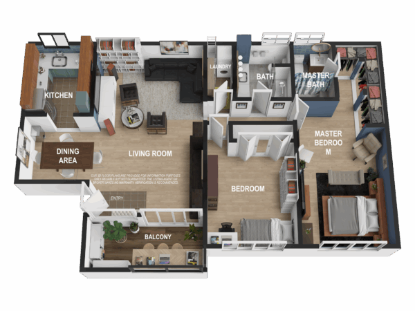 3D floor plan1