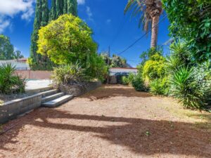Backyard View-Garden Area