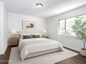 First Bedroom-After Virtual Staging