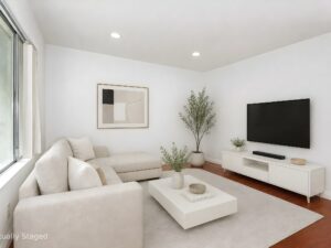 Living Room-After Virtual Staging