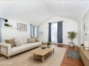 Living Room-After Virtual Staging