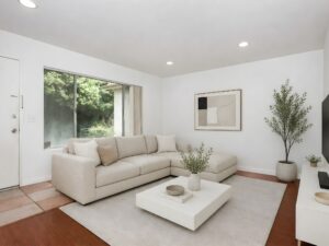Living Room-After Virtual Staging