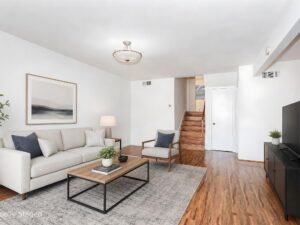 Living Room-After Virtual Staging