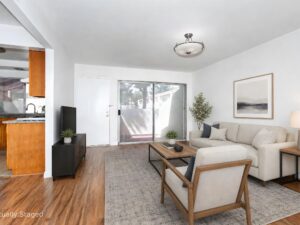 Living Room-After Virtual Staging