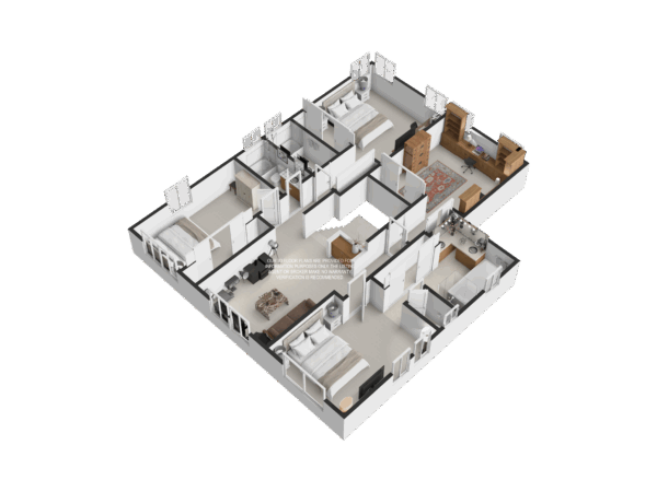 3D Floor Plan-Second Floor2