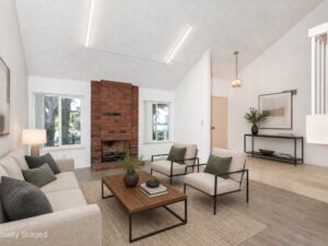 Living Room-After Virtual Staging