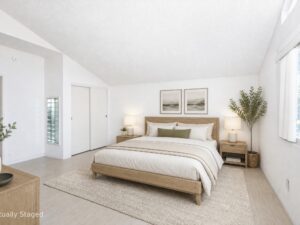 Primary Bedroom-After Virtual Staging